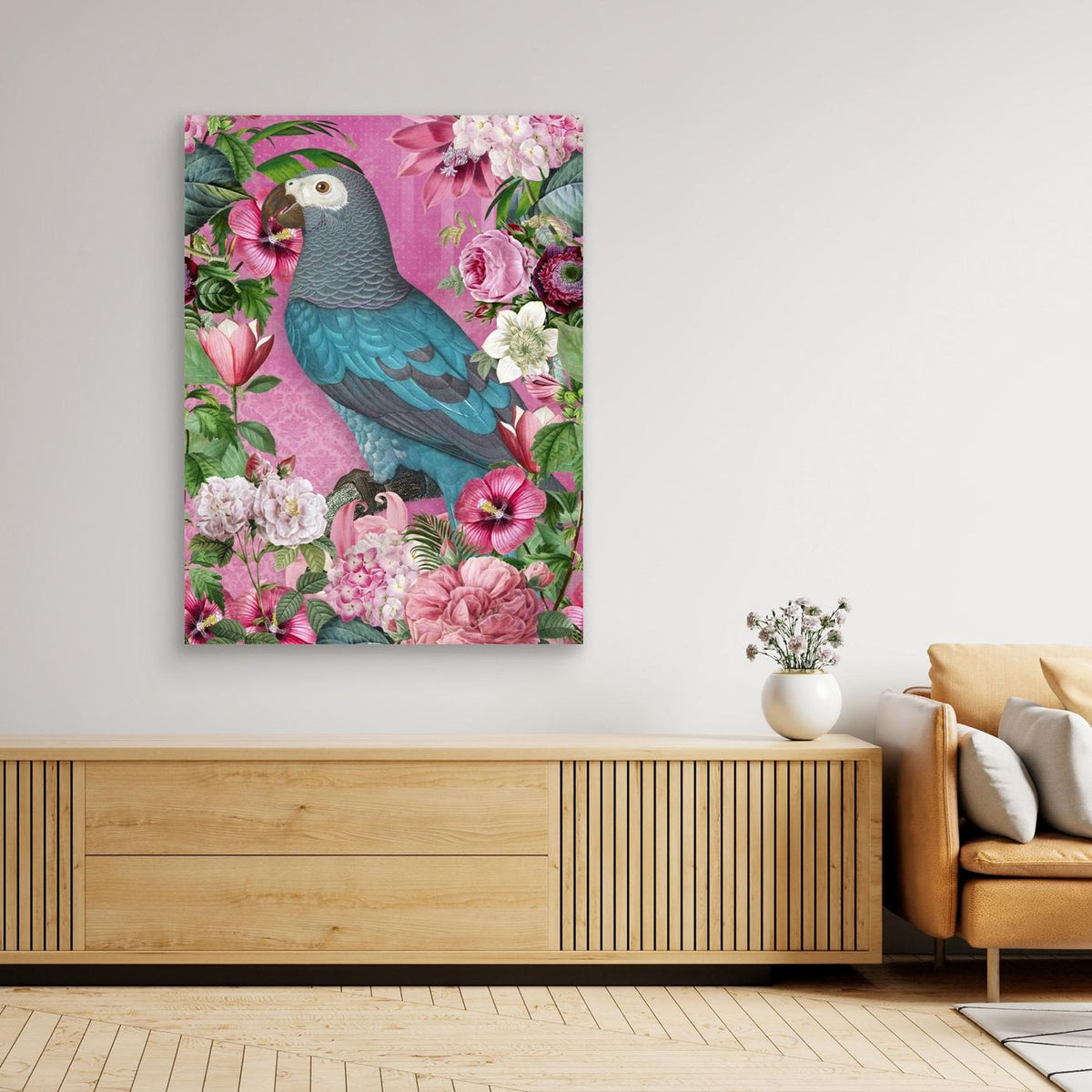 The Parrots Paradise Garden by Andrea Haase