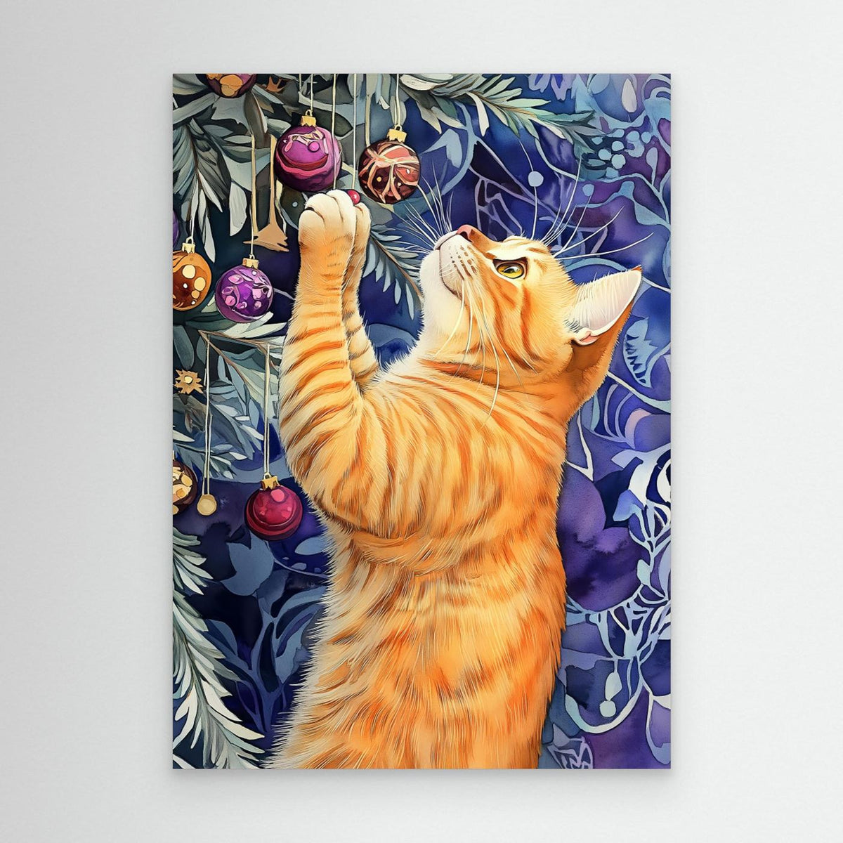 Cats Love the Christmas Tree (14) by Justyna Jaszke