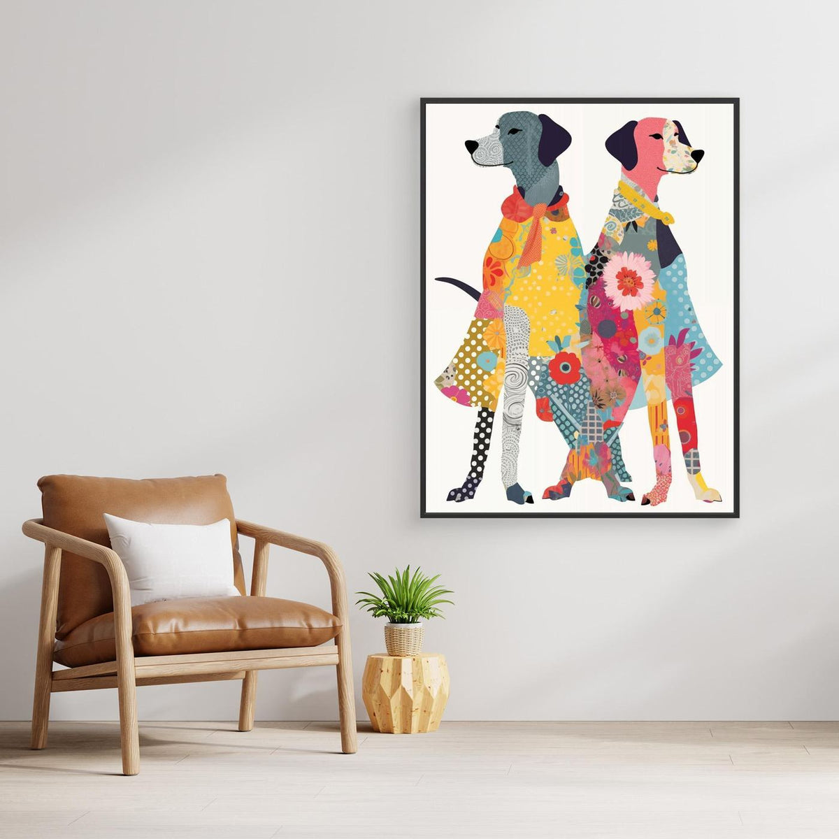 Colorful Dogs by Andreas Magnusson