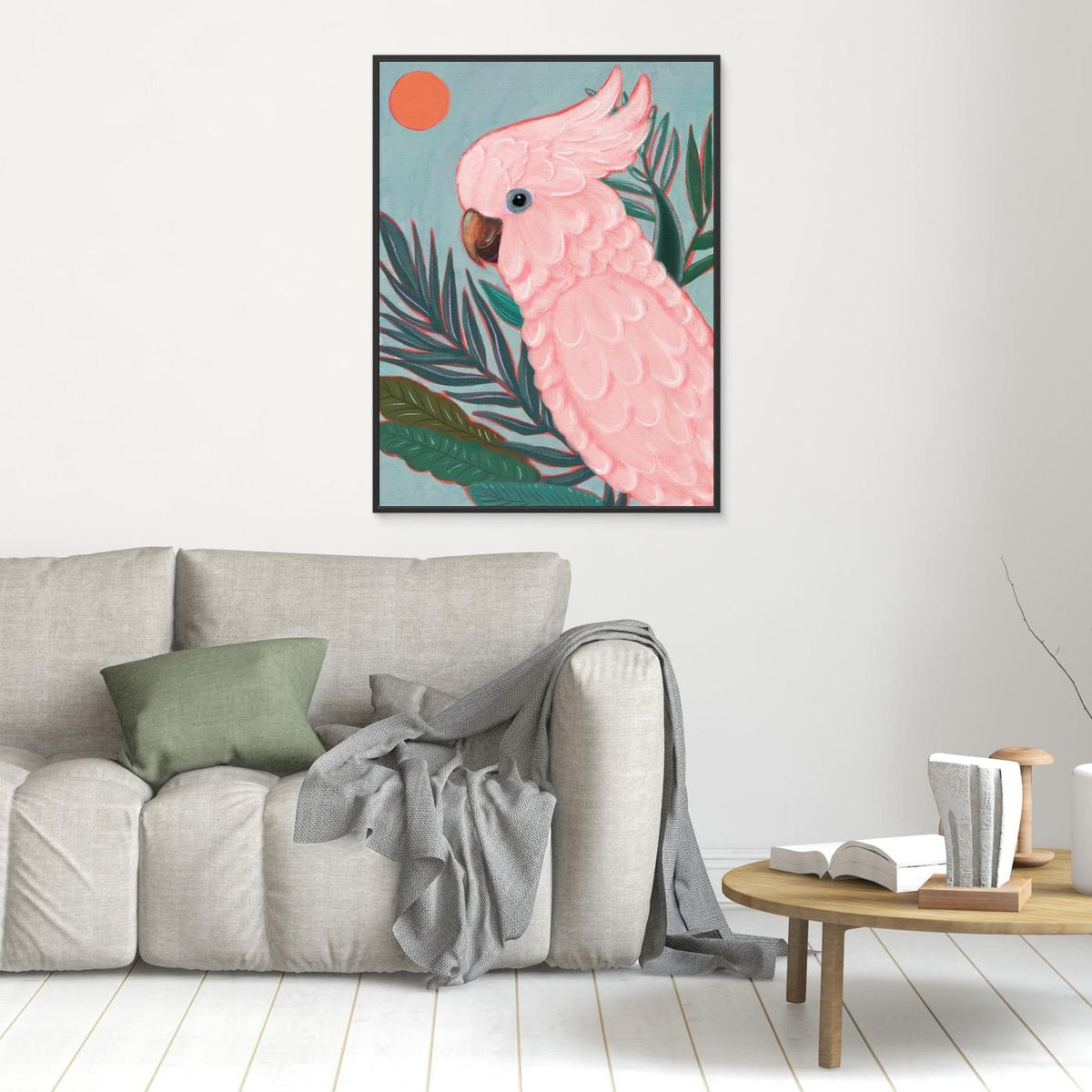 Pink Cockatoo by Katarzyna Gąsiorowska