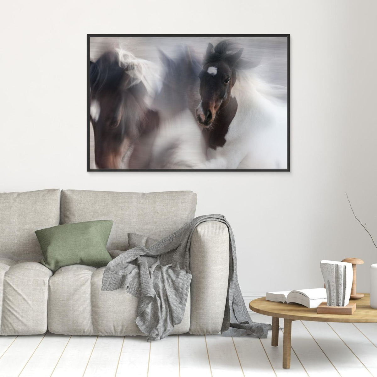 Runaway horse by Martine Benezech