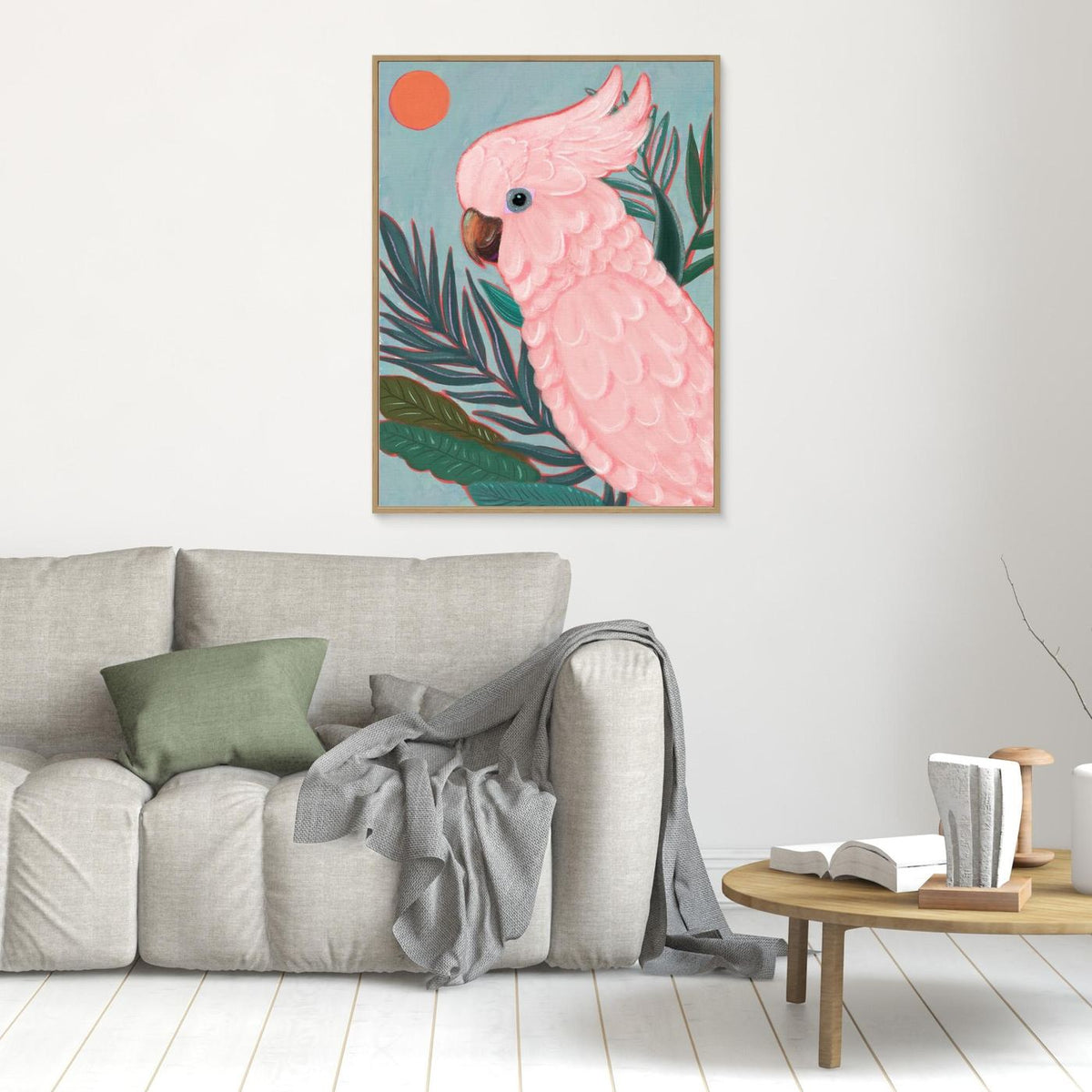 Pink Cockatoo by Katarzyna Gąsiorowska