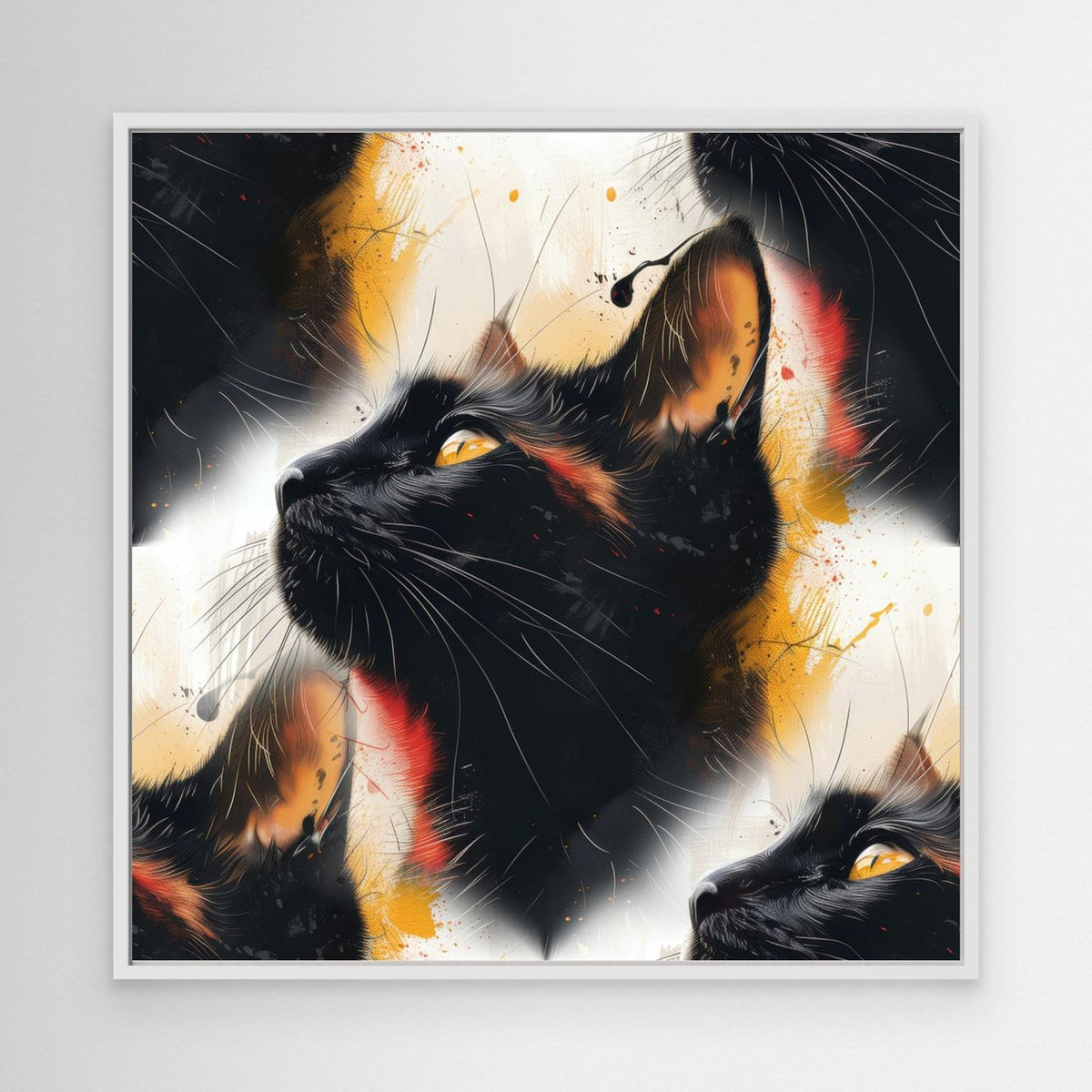 Cats Pattern by Justyna Jaszke