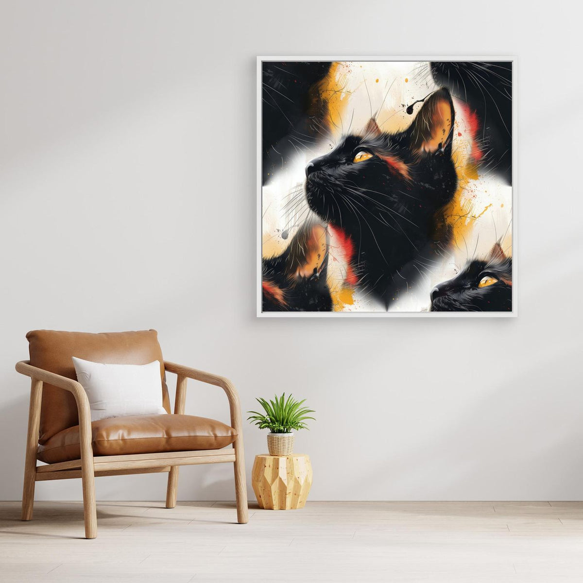 Cats Pattern by Justyna Jaszke