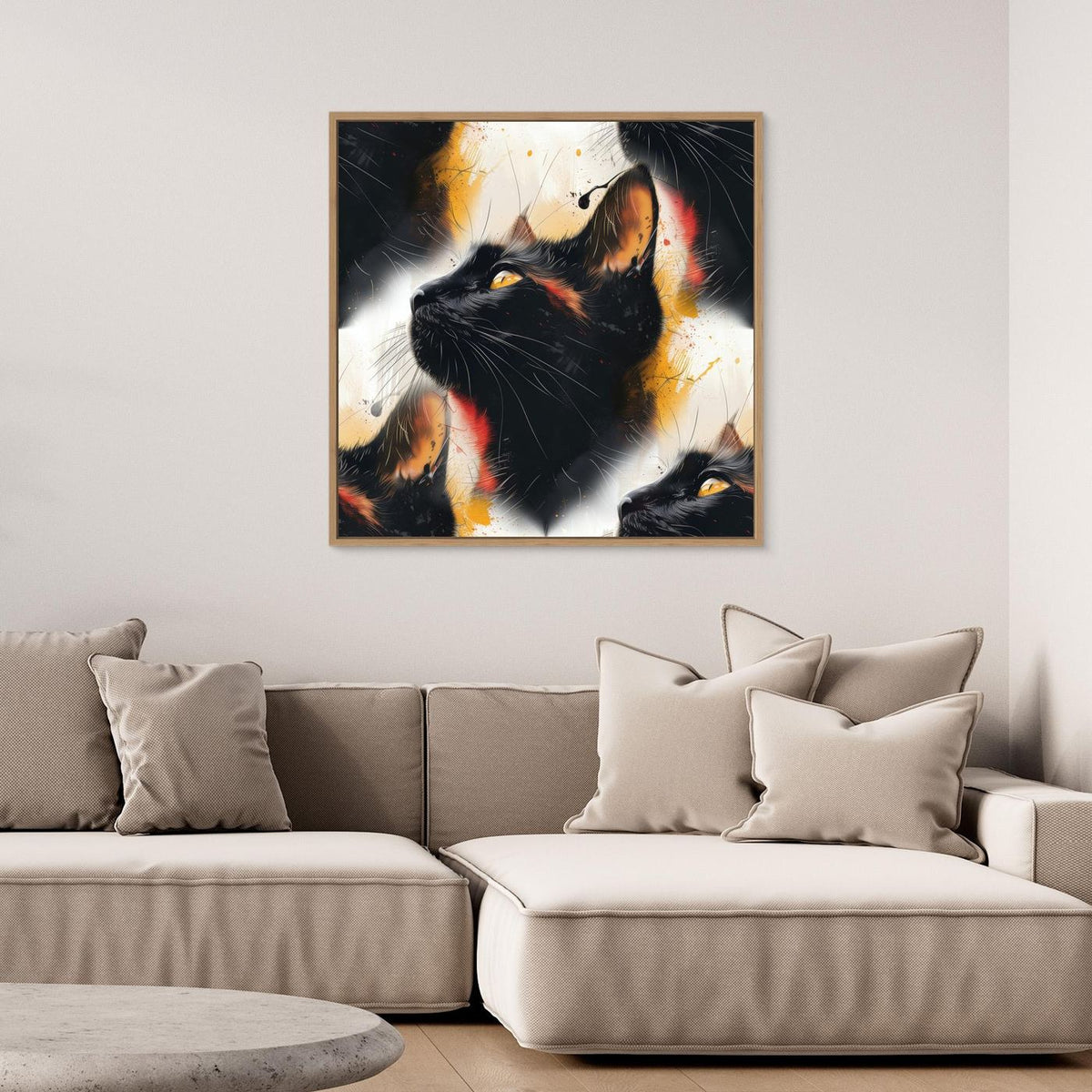 Cats Pattern by Justyna Jaszke