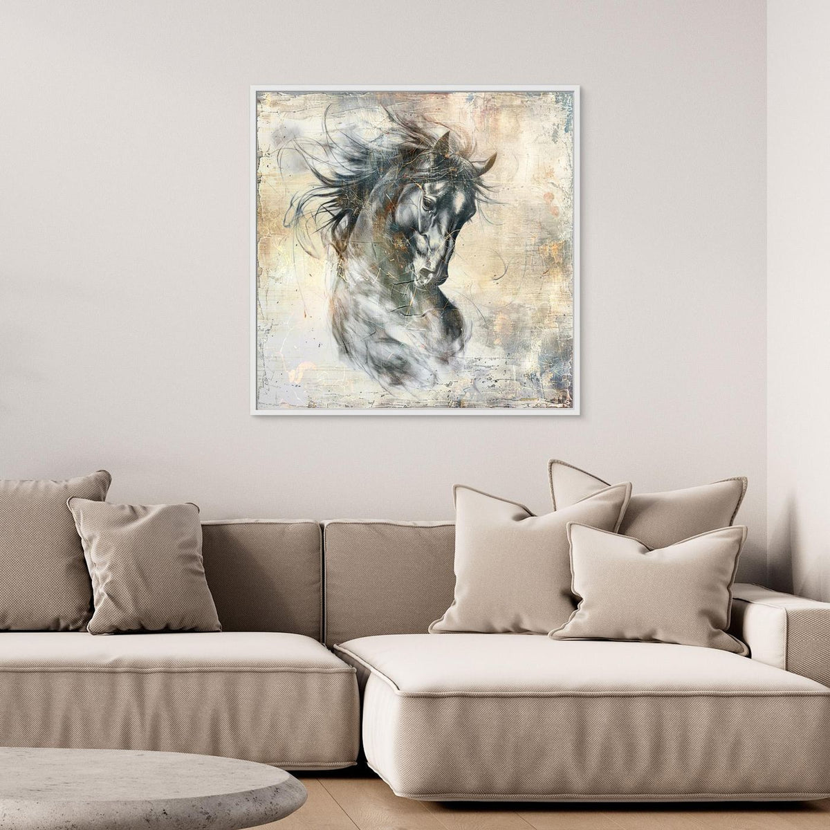 Horse Animal Art Illustration 43 by Rafal Kulik