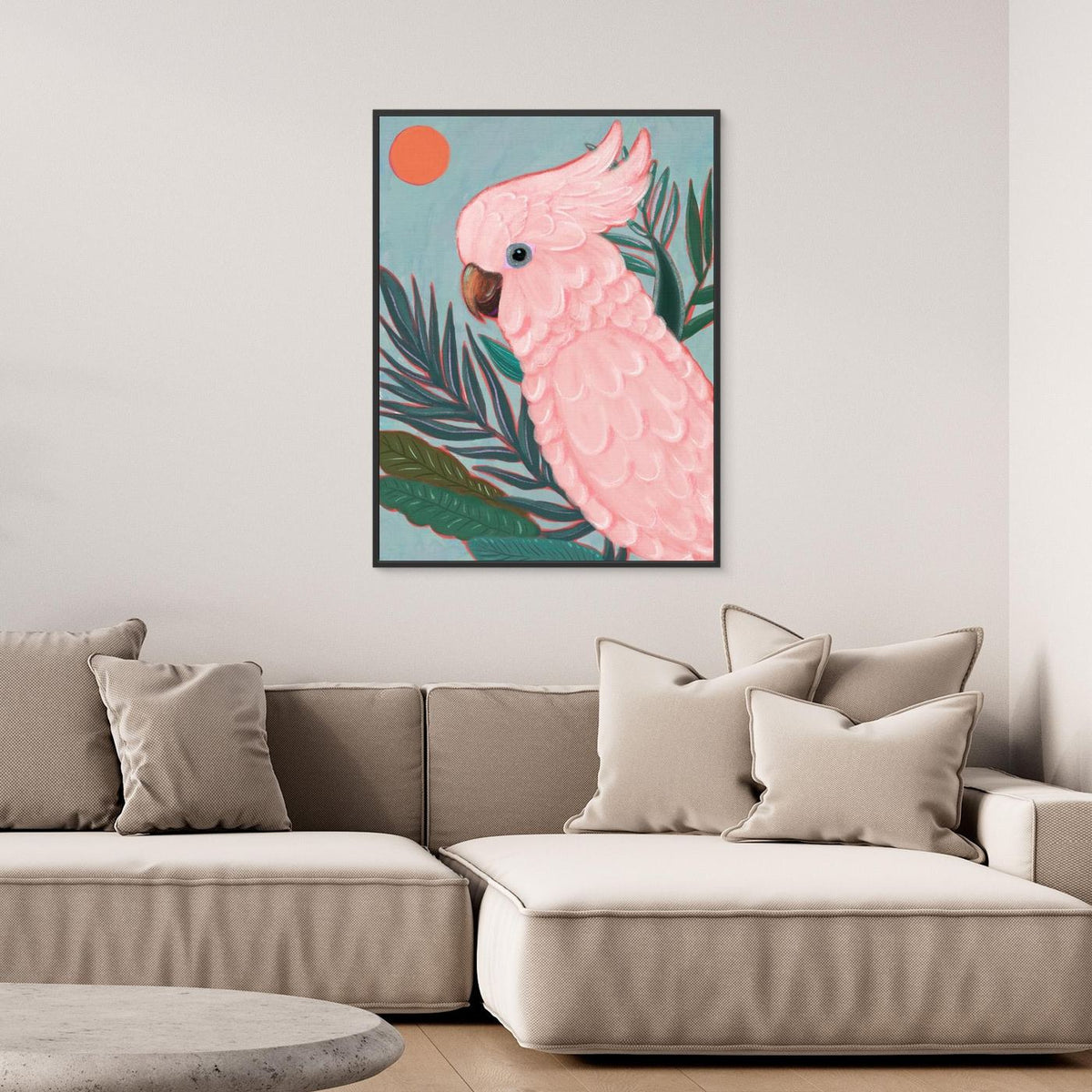 Pink Cockatoo by Katarzyna Gąsiorowska