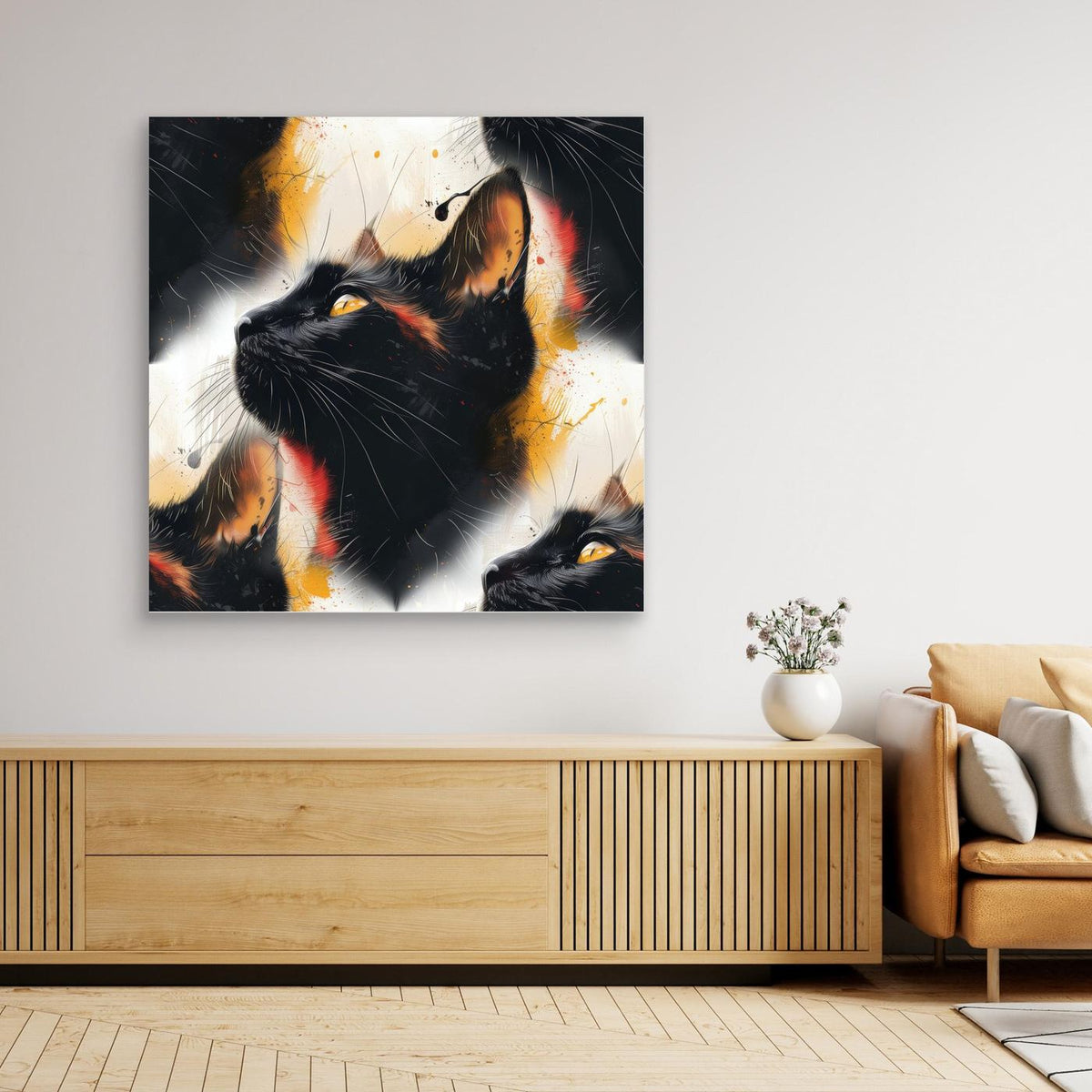Cats Pattern by Justyna Jaszke