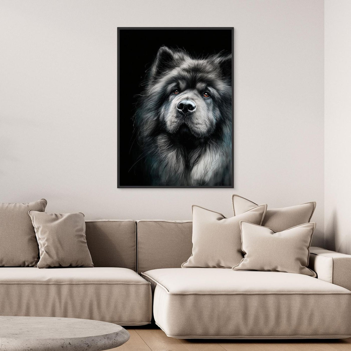 Chow Chow Dog by Justyna Jaszke