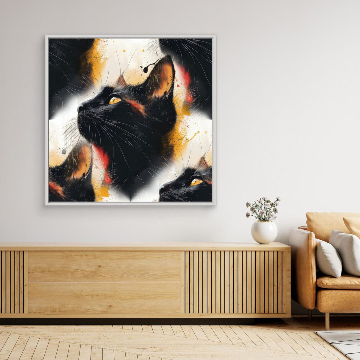 Cats Pattern by Justyna Jaszke