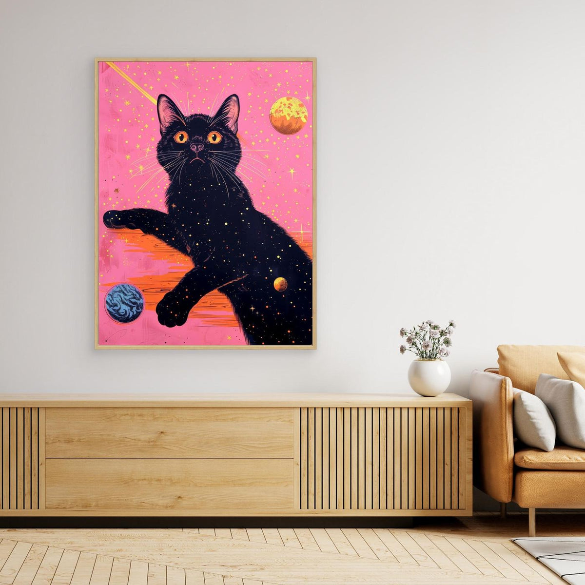 Candy Cat the Star Illustration (3) by Justyna Jaszke
