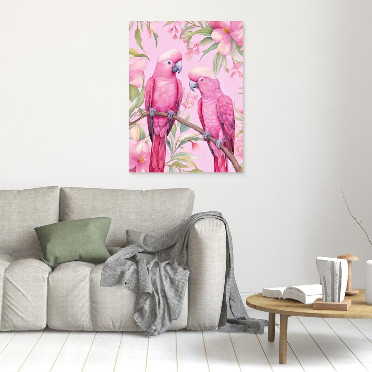 Pink Cockatoo Love by Andrea Haase