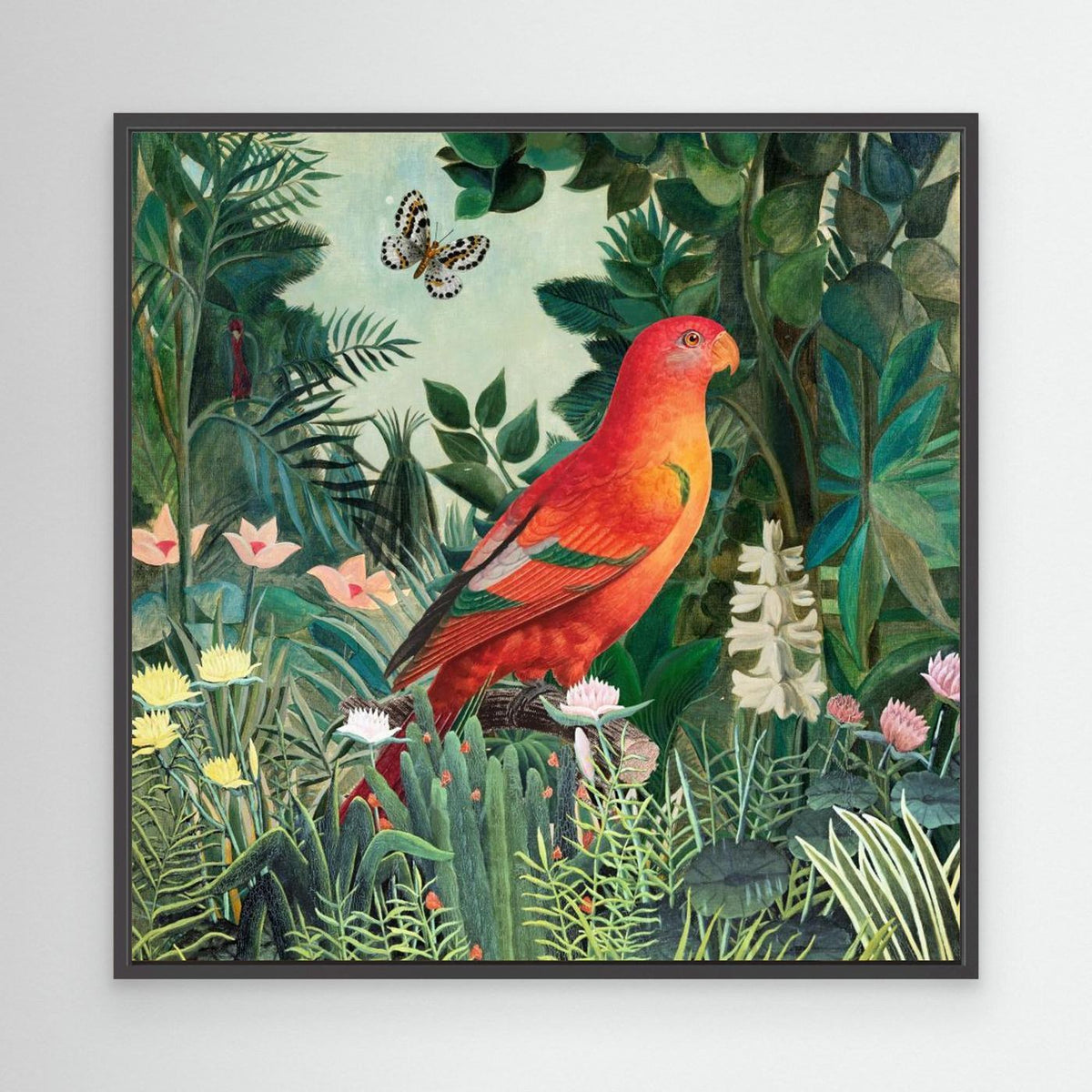 The Parrot and the Butterfly by Marja Van Den Hurk