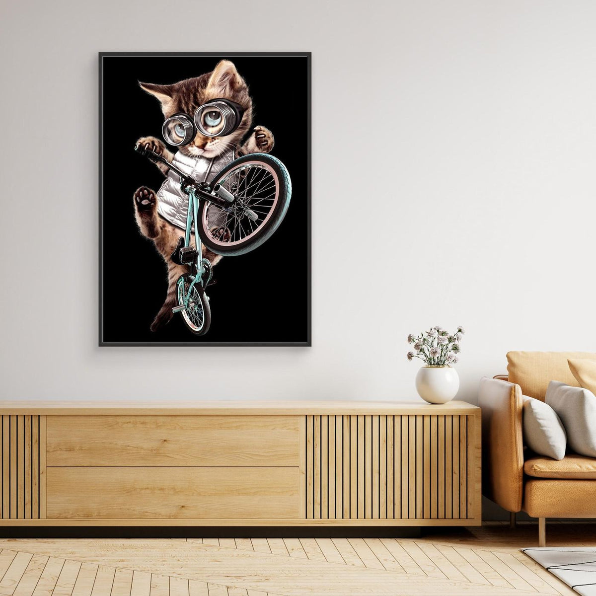 bmx cat by Adam Lawless