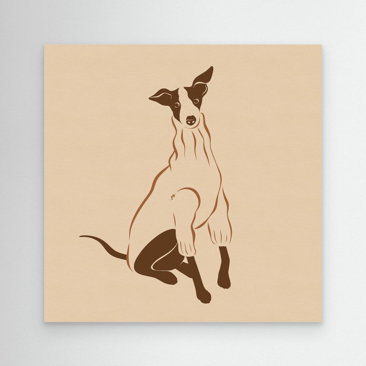 Italian Greyhound by Mandy Tea Design