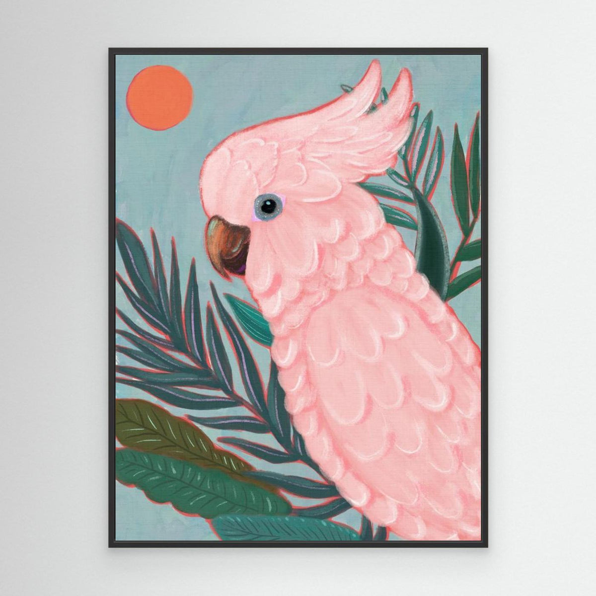 Pink Cockatoo by Katarzyna Gąsiorowska
