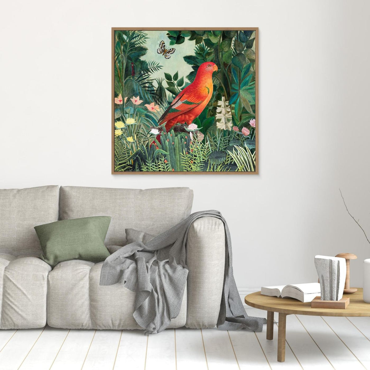The Parrot and the Butterfly by Marja Van Den Hurk