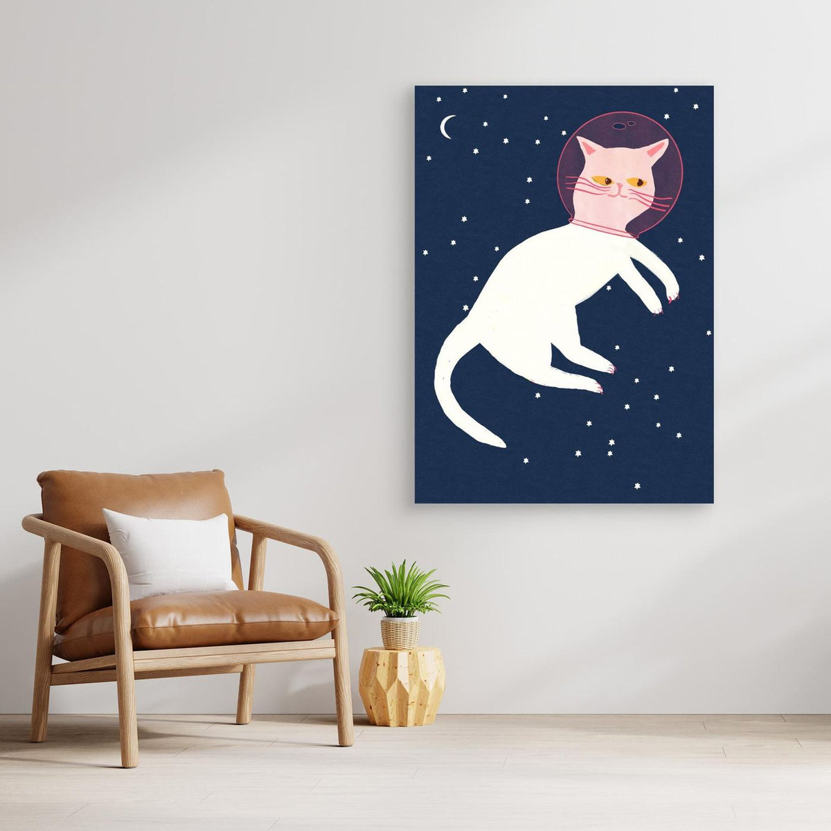 Cosmic Cat Astronaut by Sharyn Bursic