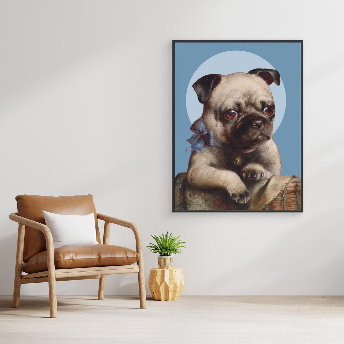 The Pug by Marja Van Den Hurk