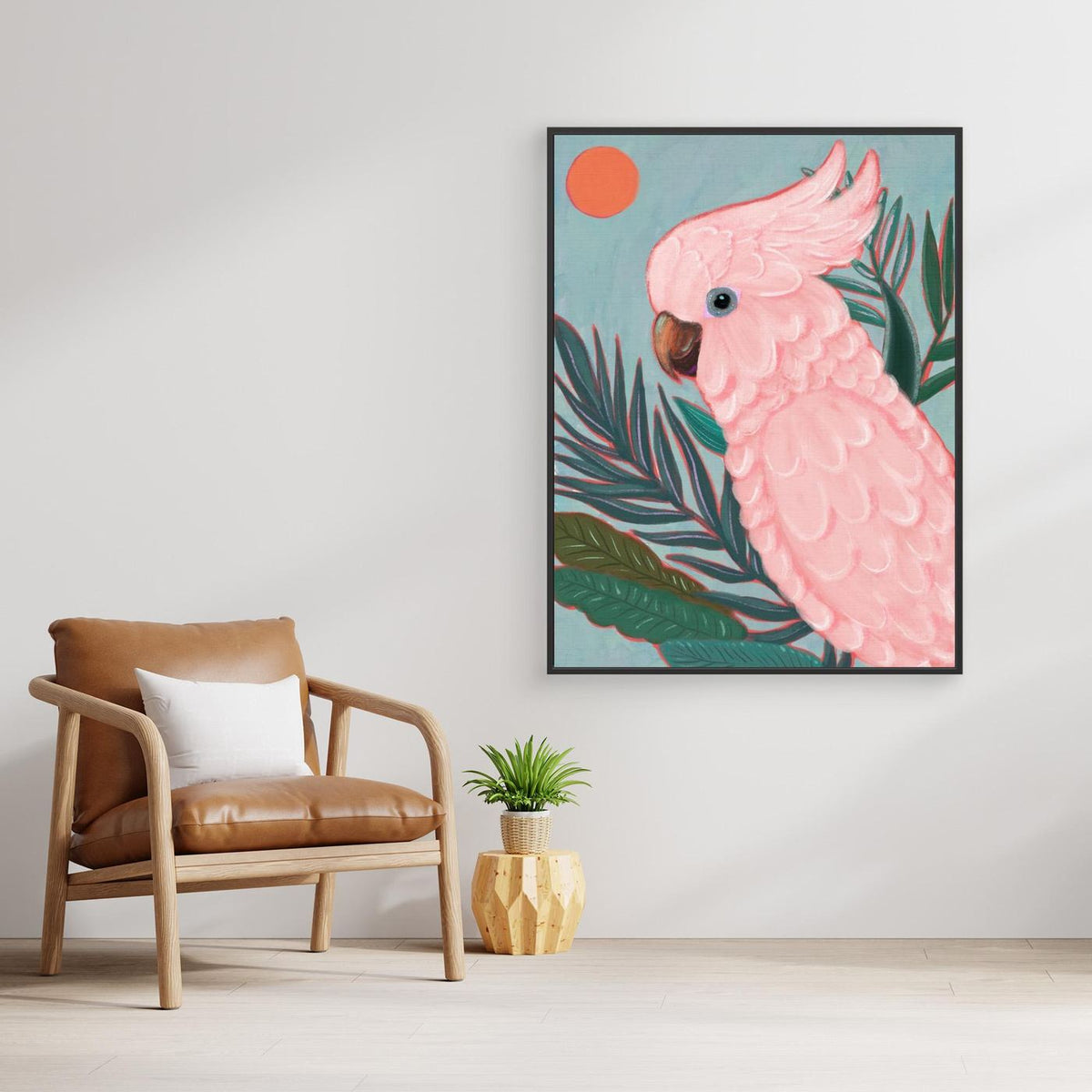 Pink Cockatoo by Katarzyna Gąsiorowska