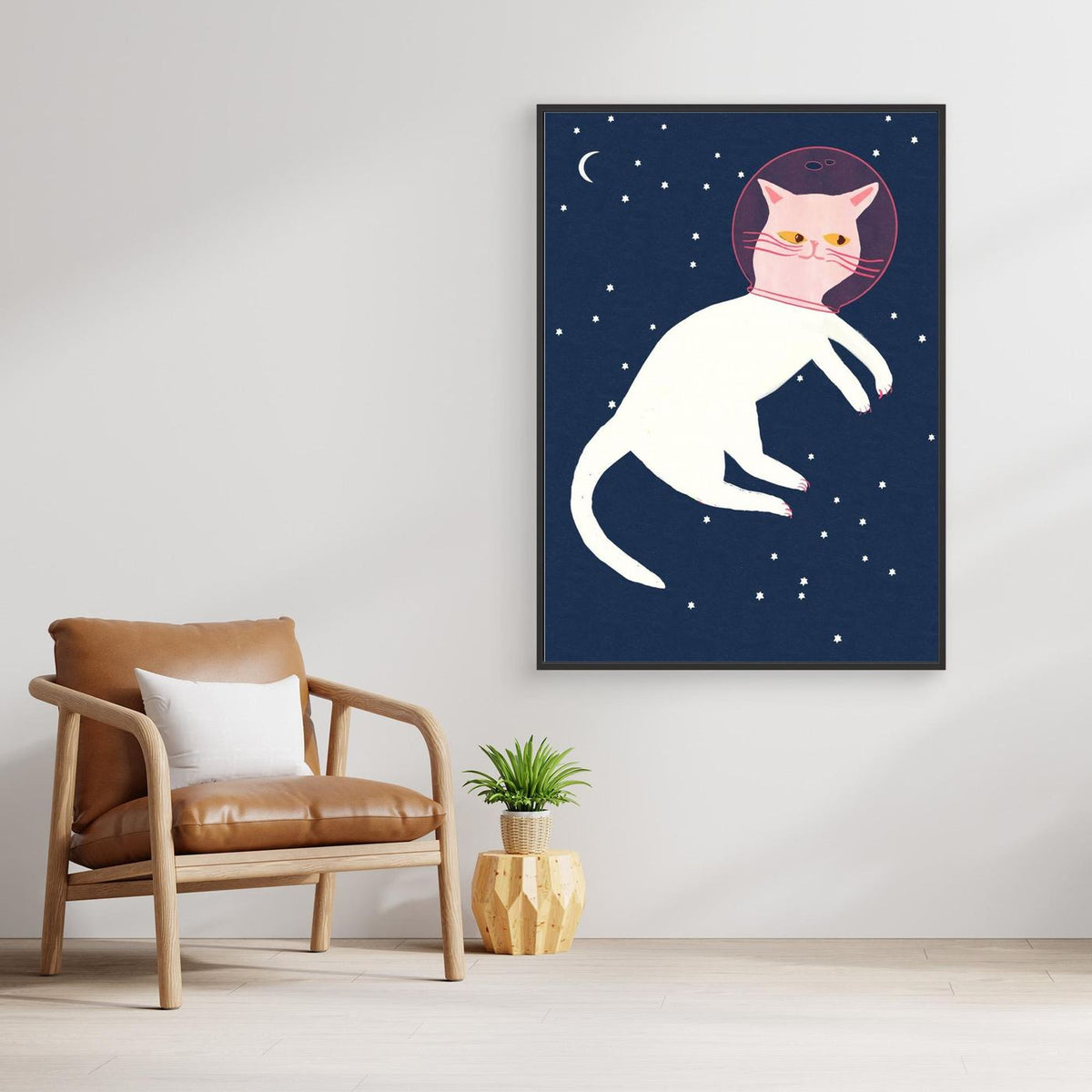 Cosmic Cat Astronaut by Sharyn Bursic