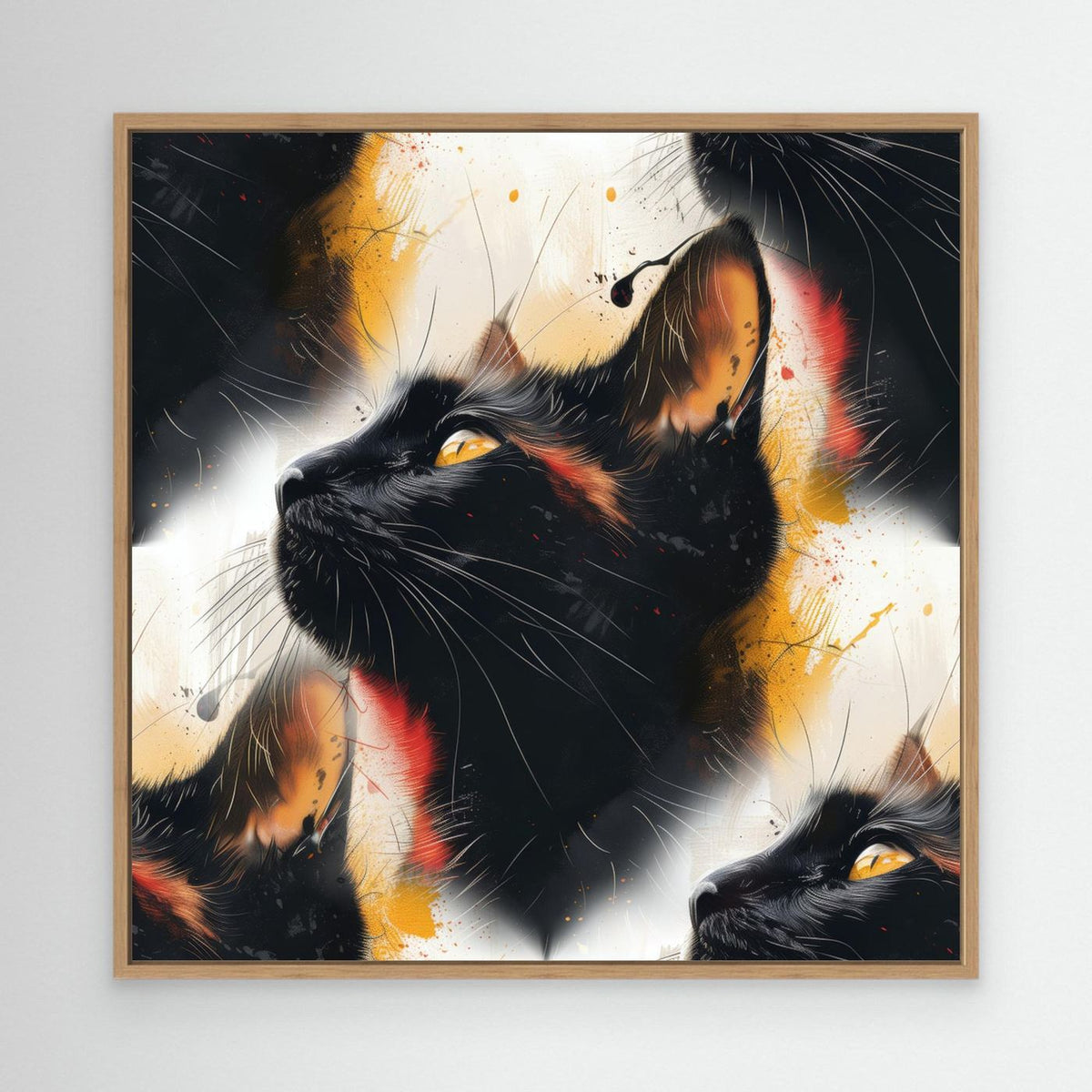Cats Pattern by Justyna Jaszke