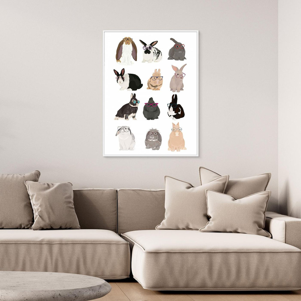 Rabbit Family by Hanna Melin