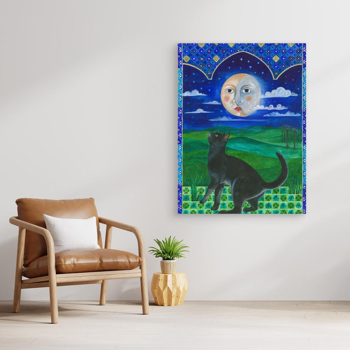 The Cat and the Moon by Isabelle Brent