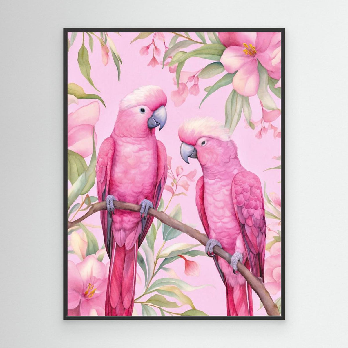 Pink Cockatoo Love by Andrea Haase