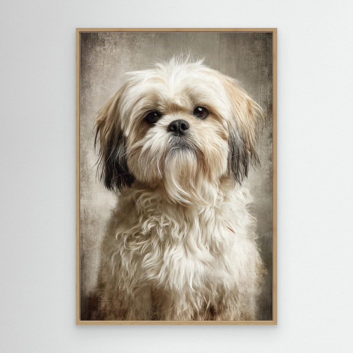 Shih Tzu Dog Portrait 1 by Rafal Kulik