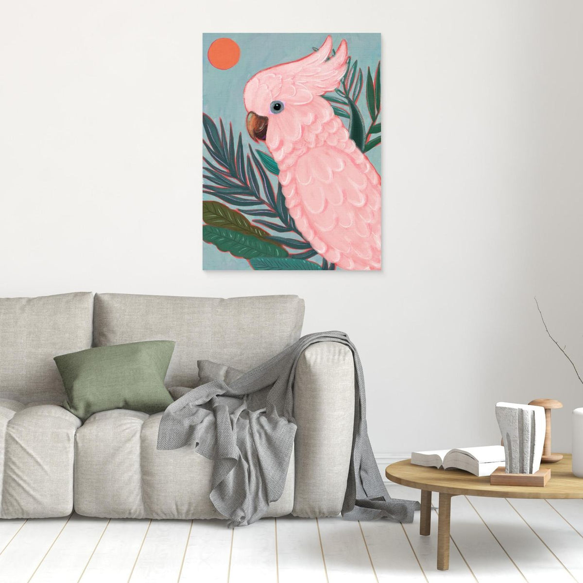 Pink Cockatoo by Katarzyna Gąsiorowska