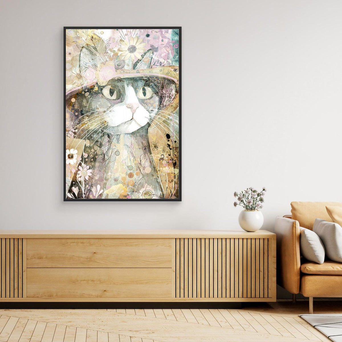 Cat Art Illustration 2 by Rafal Kulik