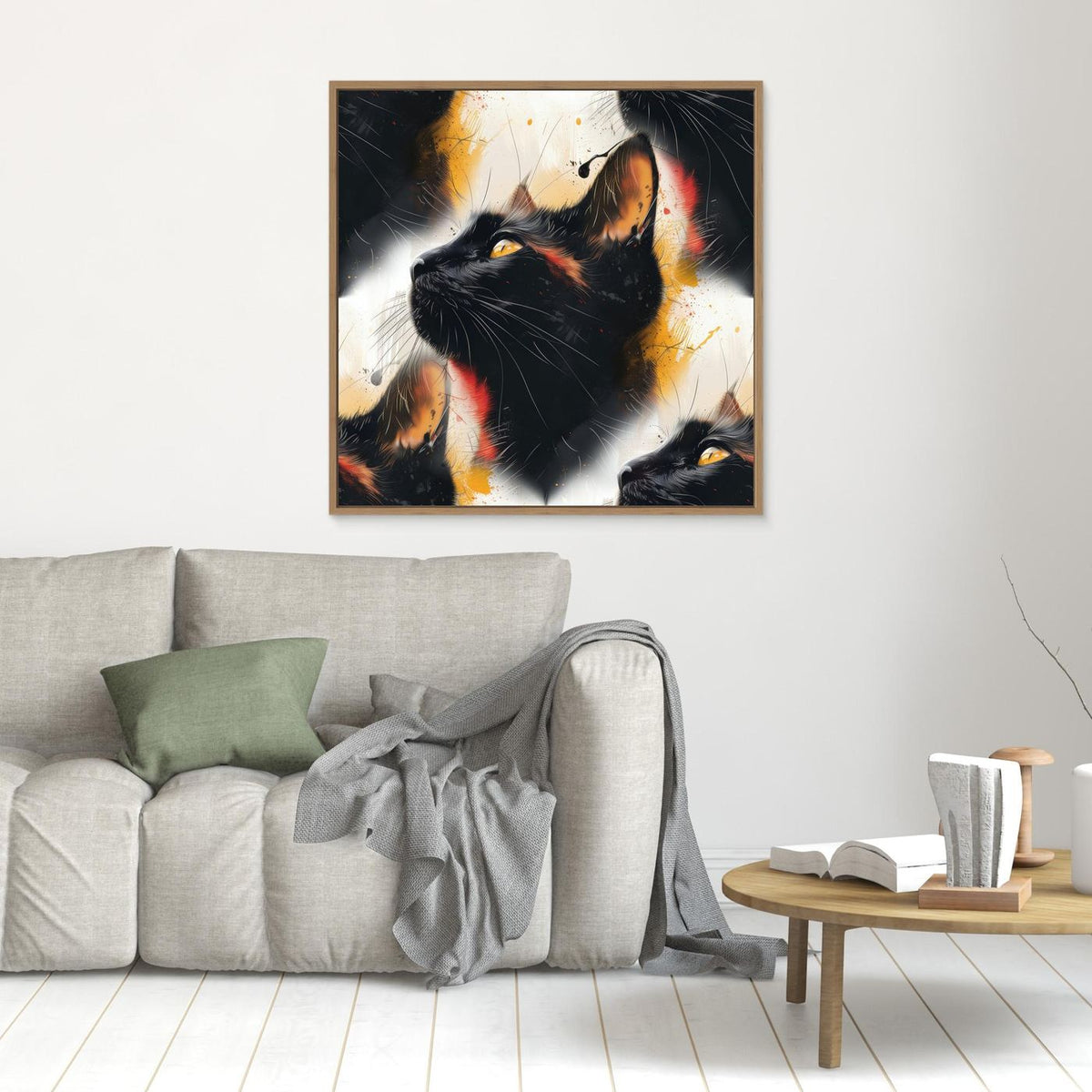 Cats Pattern by Justyna Jaszke