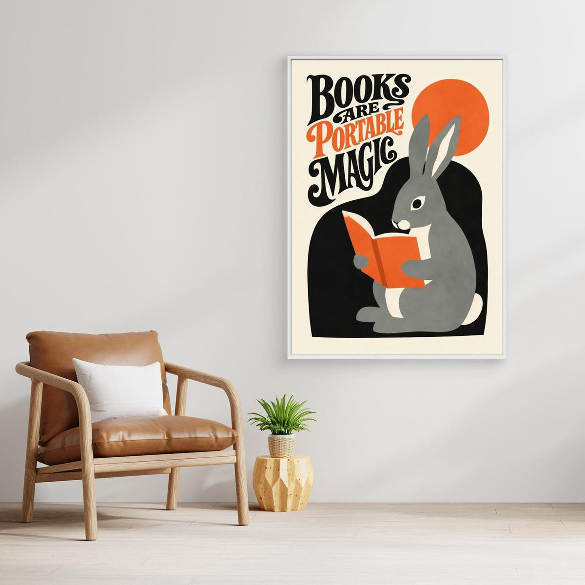 Magical Reading Rabbit by Patryk Krygowski