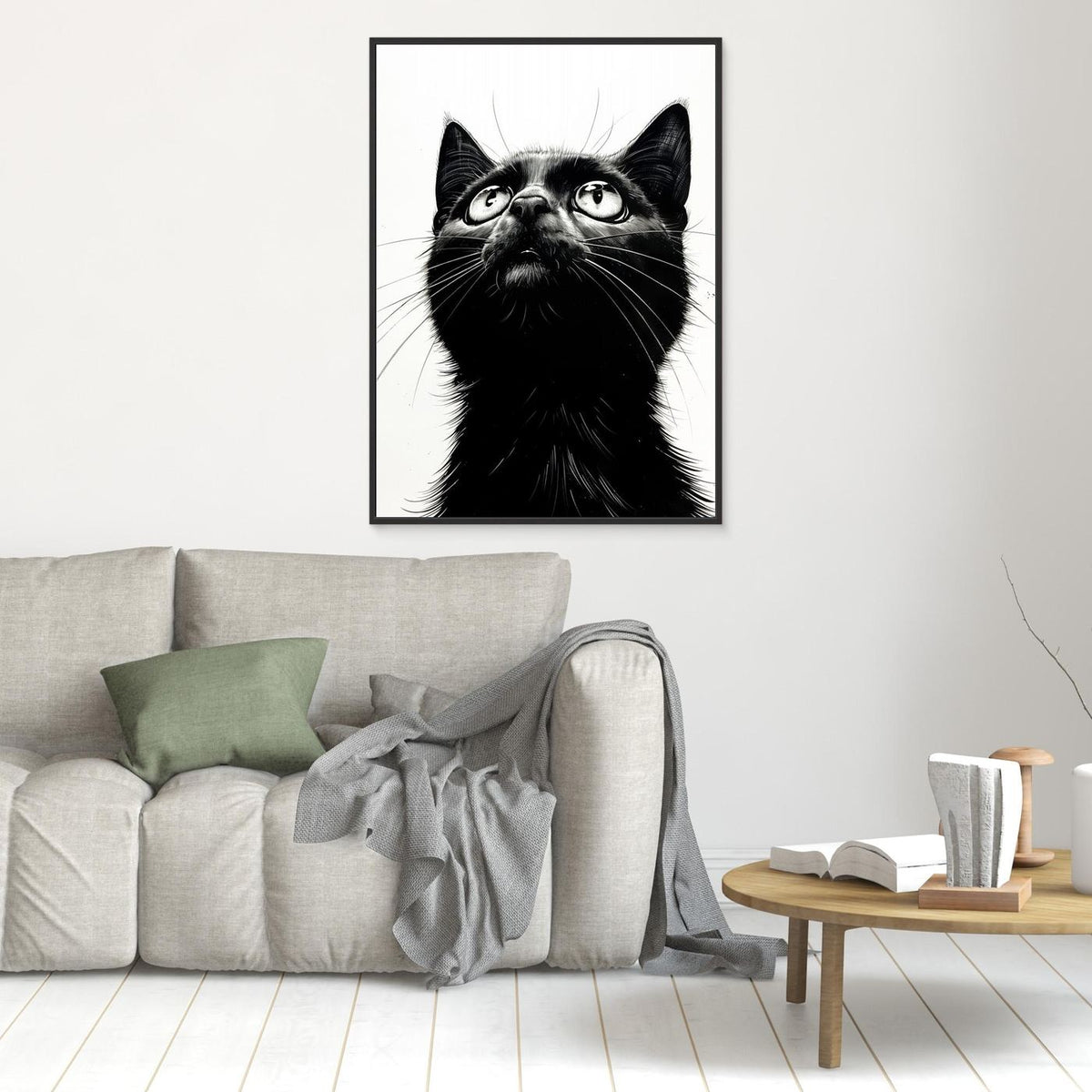 Black cat (251) by Justyna Jaszke