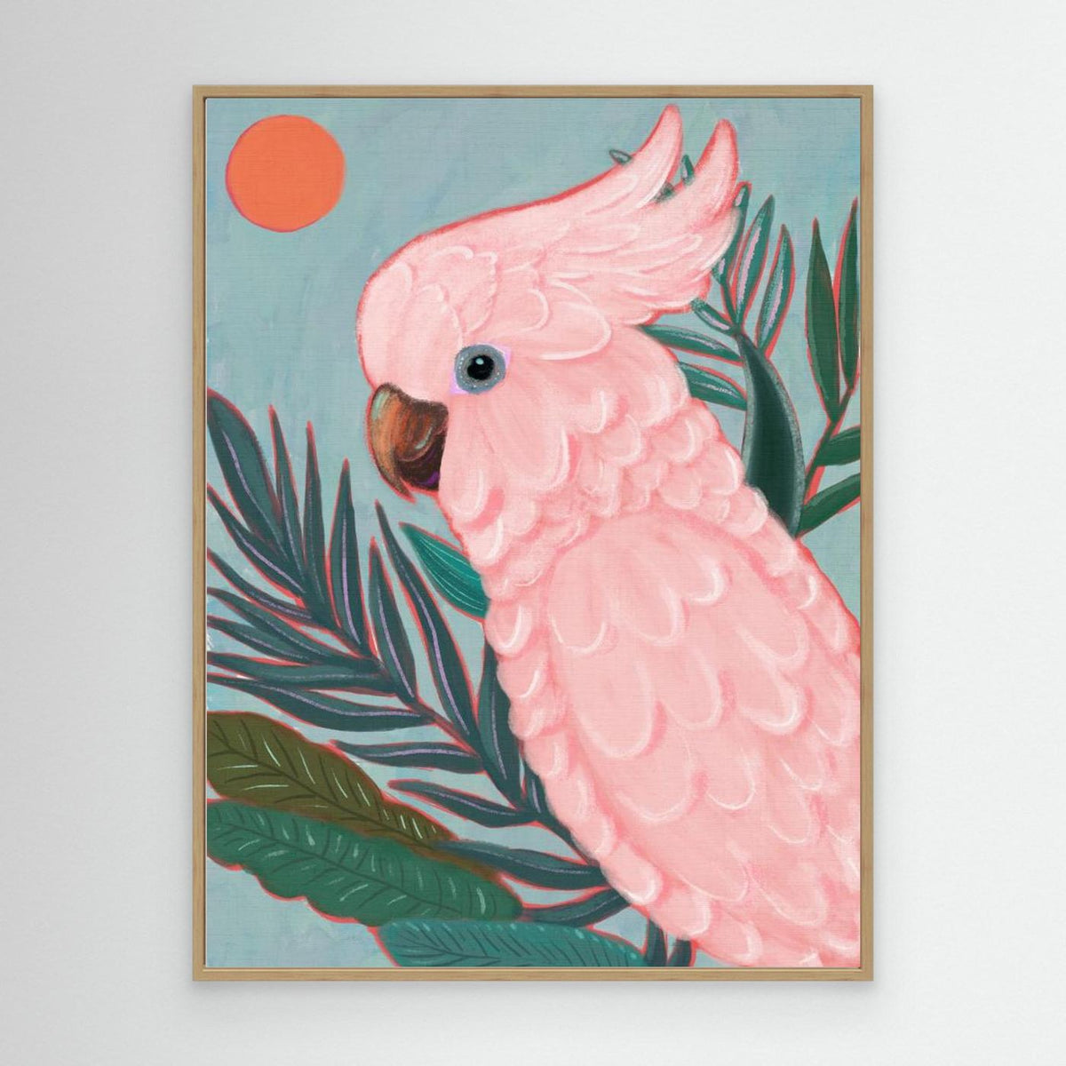 Pink Cockatoo by Katarzyna Gąsiorowska