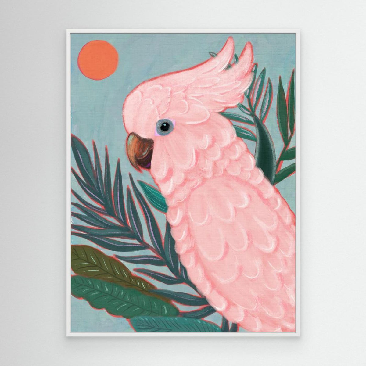 Pink Cockatoo by Katarzyna Gąsiorowska