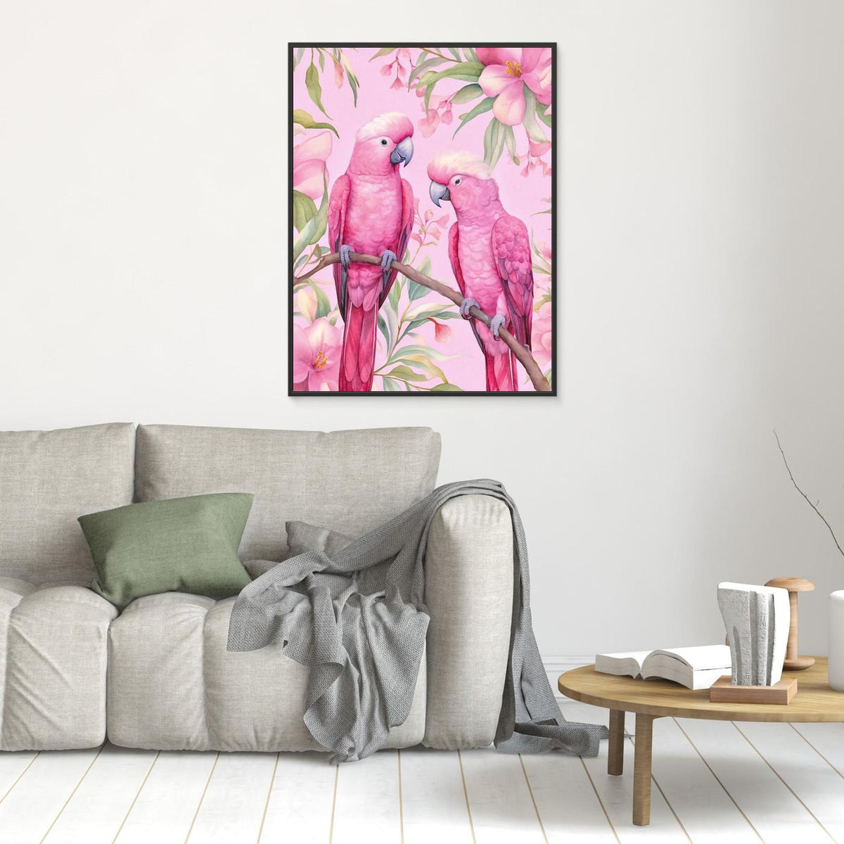 Pink Cockatoo Love by Andrea Haase