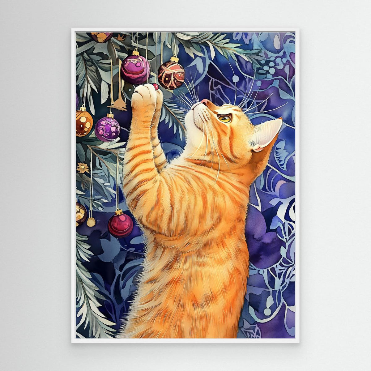 Cats Love the Christmas Tree (14) by Justyna Jaszke