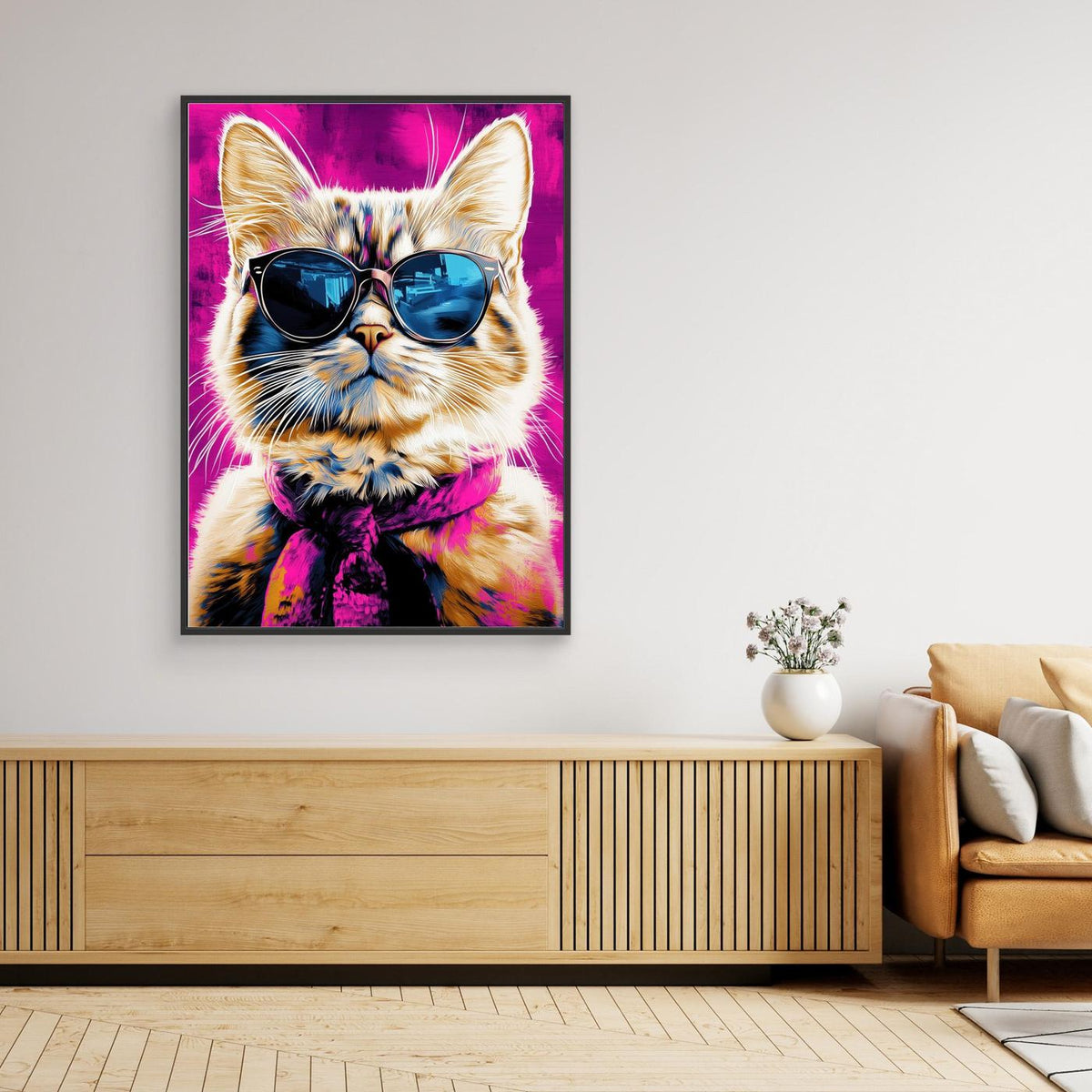 Hipster Cat 10 by Justyna Jaszke