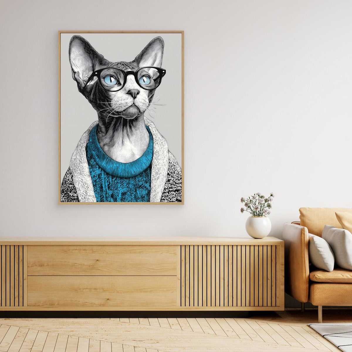Hipster Kitty (19) by Justyna Jaszke